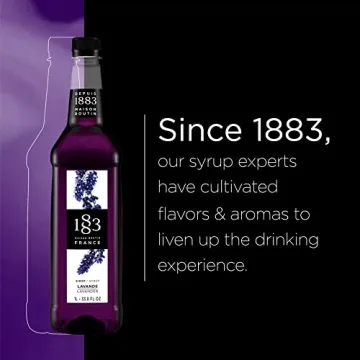 1883 Lavender Syrup - Premium Floral Flavor for Drinks
