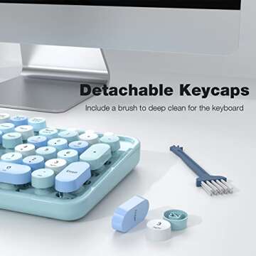 Colorful MOFII Wireless Keyboard and Mouse Combo Set