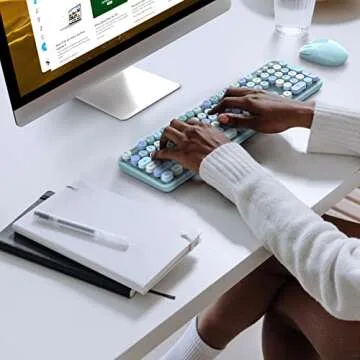 Colorful MOFII Wireless Keyboard and Mouse Combo Set