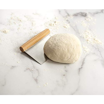 Nordic Ware Dough Cutter with Beechwood Grip and Stainless Steel Blade