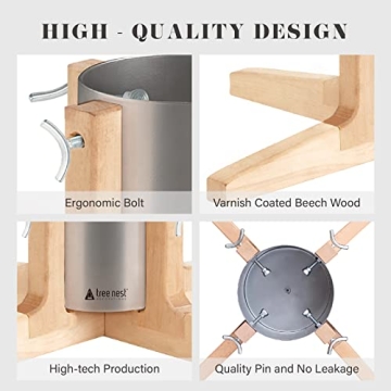 Elegant Tree Nest Christmas Tree Stand for 7ft Trees