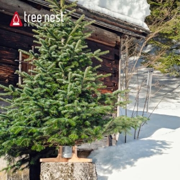 Elegant Tree Nest Christmas Tree Stand for 7ft Trees