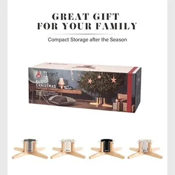 Elegant Tree Nest Christmas Tree Stand for 7ft Trees