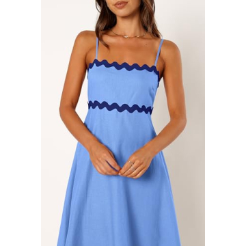 Stylish dowerme Women's Casual Summer Maxi Dress