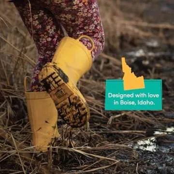 Lone Cone Kid-Friendly Rain Boots with Easy-On Handles