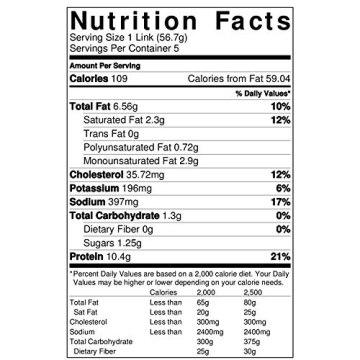 MeatCrafters Maple Sage Pork Sausage, 10oz (4-Pack)