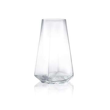 JoyJolt Infiniti Highball Glasses Set of 4 - Elegant Design