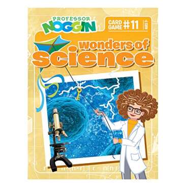 Outset Media Professor Noggin's Wonders of Science Trivia Card Game - an Educational Based Card Game...