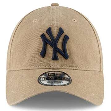 New Era York Yankees MLB 9Twenty Core Classic Twill Adjustable Khaki Hat