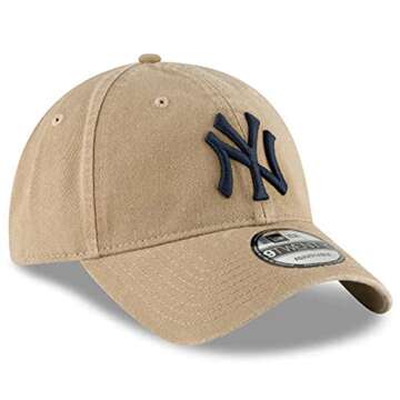New Era York Yankees MLB 9Twenty Core Classic Twill Adjustable Khaki Hat