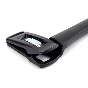 Tosnail 40 Pack Black Plastic Clothes Hangers with Clips