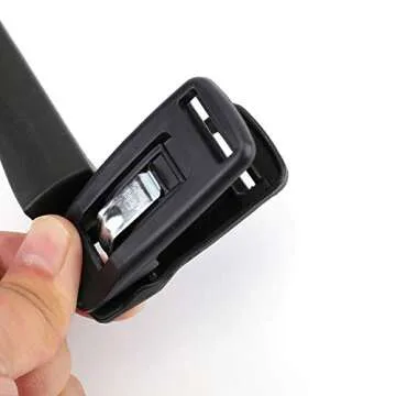 Tosnail 40 Pack Black Plastic Clothes Hangers with Clips