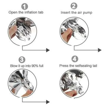 2025 Silver 40 Inch Balloons for New Year's Eve Celebrations