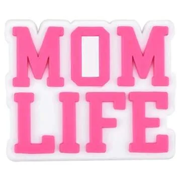 Mom Shoe Charms Mother 12PCS Grandma Shoes Charms Mommy PVC Mama Cute Clog Pins Mummy Accessories Party Favors Birthday Gifts Holidays Decoration for Boys Women Girls