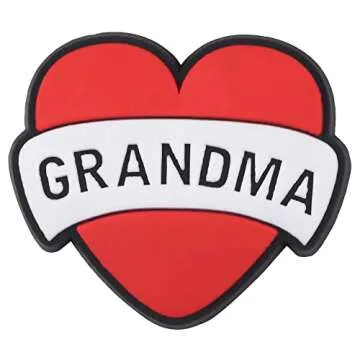 Mom Shoe Charms Mother 12PCS Grandma Shoes Charms Mommy PVC Mama Cute Clog Pins Mummy Accessories Party Favors Birthday Gifts Holidays Decoration for Boys Women Girls