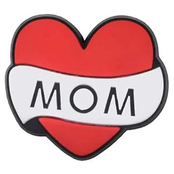 Mom Shoe Charms Mother 12PCS Grandma Shoes Charms Mommy PVC Mama Cute Clog Pins Mummy Accessories Party Favors Birthday Gifts Holidays Decoration for Boys Women Girls