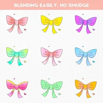 Caliart Pastel Markers Set with 61 Colors for All Ages