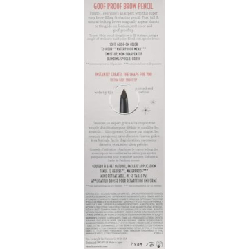 Benefit Goof Proof Brow Pencil Easy Eyebrow Shaping Tool