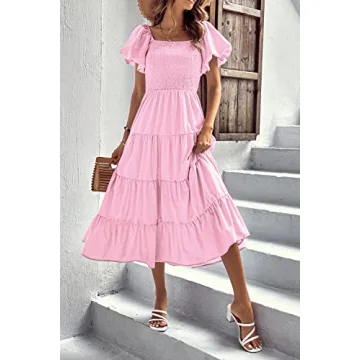 Stunning PRETTYGARDEN Women's Flattering Summer Midi Dress