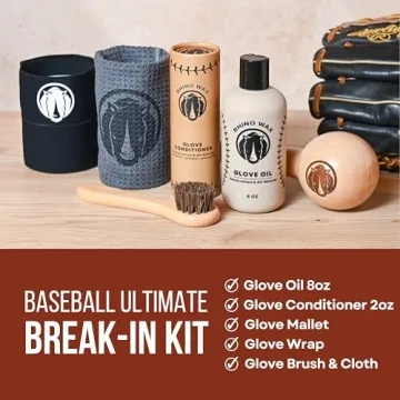 Rhino Wax Baseball Glove Break-In Kit for Quick Use