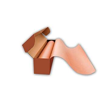 Pink Butcher Paper with Dispenser Box - 17 Inch x 200 Feet (2400 Inch) - Food Grade Approved – Great Smoking Wrapping Paper for Meat of All Varieties – Made in USA – Unwaxed and Uncoated