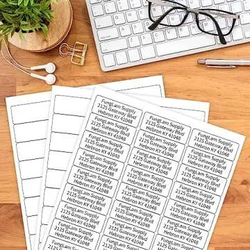 Address Labels for Inkjet Printers, 3000 Count Pack