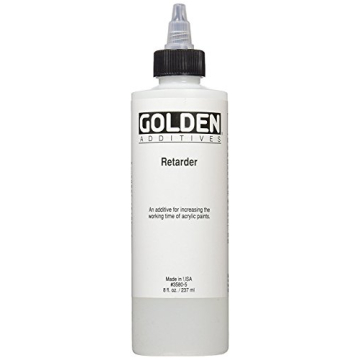 Golden 8 Oz Medium Acrylic Retarder for Artists