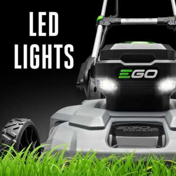 EGO Power+ LM2102SP 21-Inch Self-Propelled Lawn Mower 7.5Ah Battery and Rapid Charger Included
