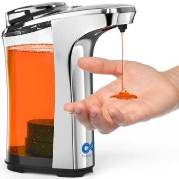 Everlasting Comfort Automatic Soap Dispenser Touchless, No Drip Hand Soap & Dish Soap Dispenser for ...