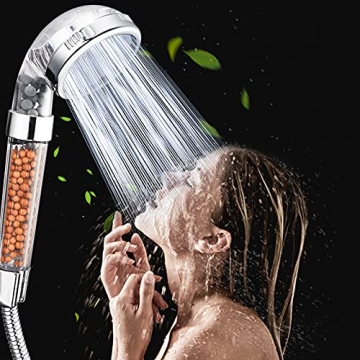 NOSAME High-Pressure Shower Head with Filtration & 3 Modes