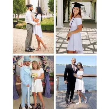 Sarin Mathews Off Shoulder High Low Cocktail Dress 2XL