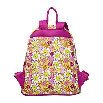 Loungefly Sanrio Hello Kitty Floral Cosplay Womens Double Strap Shoulder Bag Purse