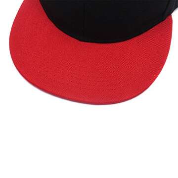 Custom Team Snapback Personalized Embroidered Hip Hop Flat Brim Baseball Hats