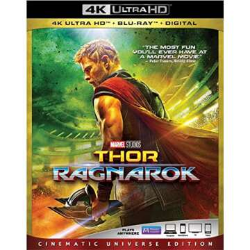 Thor: Ragnarok 4K UHD - Experience the Epic Adventure in Stunning Detail