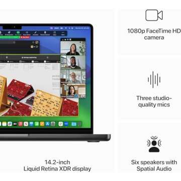 2023 Apple MacBook Pro with Apple M3 Pro Chip (14-inch, 36GB RAM, 4TB SSD Storage) (QWERTY English) Space Black (Renewed)