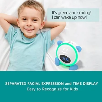 Windflyer OK to Wake Clock for Kids with Night Light