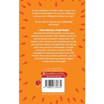Rupa Publications India How To Become A People Magnet - Mastering Social Skills and Charisma