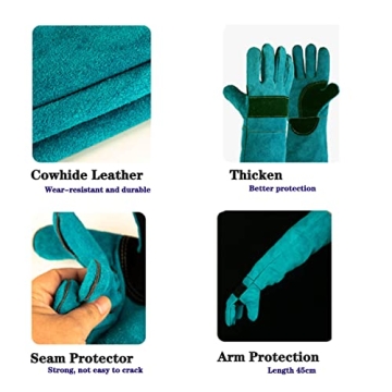 Uzhika Animal Handling Gloves for Safe Animal Care