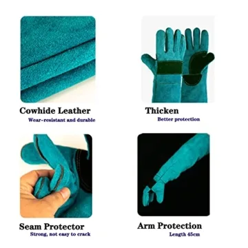 Uzhika Animal Handling Gloves for Safe Animal Care