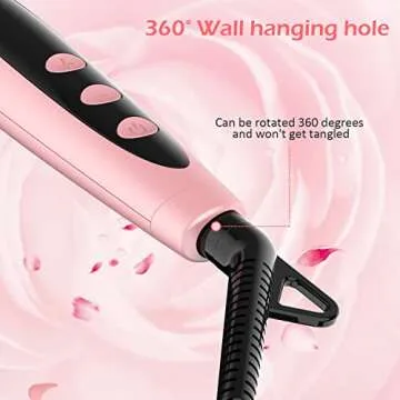 Ionic Straightening Brush, GLAMFIELDS Hair Straightener Brush with Anti-Scald, Anti Frizz, 30s Fast Ceramic Heating, Auto Temperature Lock & Auto-Off, Dual Voltage Straightening Comb for Home, Travel