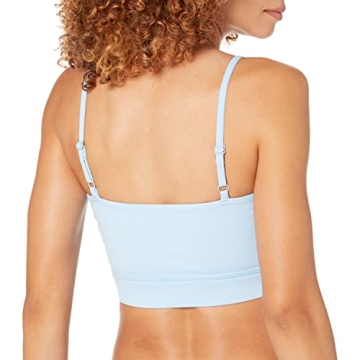 Bryce Stretch Sports Bra Sky Blue for Comfortable Workouts