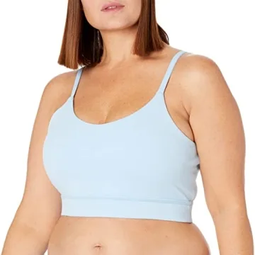 Bryce Stretch Sports Bra Sky Blue for Comfortable Workouts