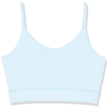 Bryce Stretch Sports Bra Sky Blue for Comfortable Workouts