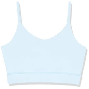 Bryce Stretch Sports Bra Sky Blue for Comfortable Workouts