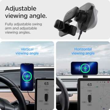 Spigen OneTap Pro for Tesla & Ford Mach-E - MagSafe Car Mount