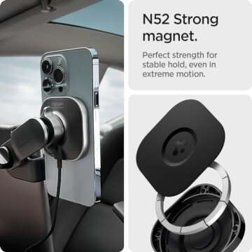 Spigen OneTap Pro for Tesla & Ford Mach-E - MagSafe Car Mount