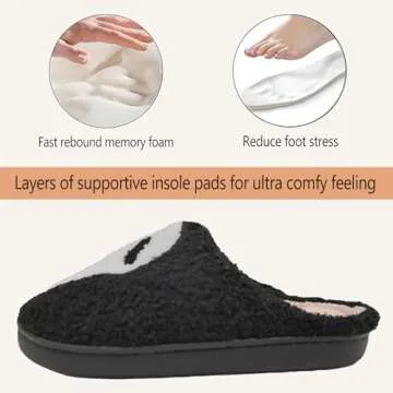 EGAEATU Halloween Slippers - Cozy & Comfy Designs
