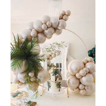 Kozee Pearl White Double-Stuffed Balloons for Events
