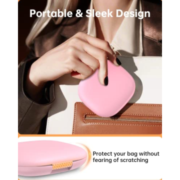 Gospire Travel Makeup Mirror with Adjustable Lights