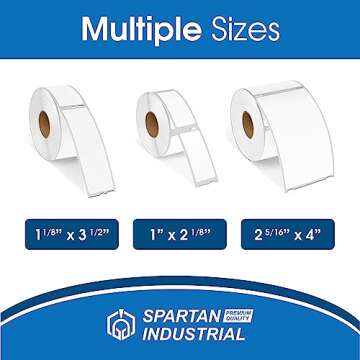Spartan Industrial - Compatible Labels Replacement for DYMO 30256-2-5/16" X 4" Postage Shipping Labels (10 Pack)